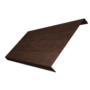 Ламель обратная 200 забора жалюзи Texas 0,45 Print-Double Elite с пленкой Antique Wood