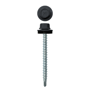 Саморез кровельный Daxmer 4,8х50 (150шт) сверло №1 RAL 7024