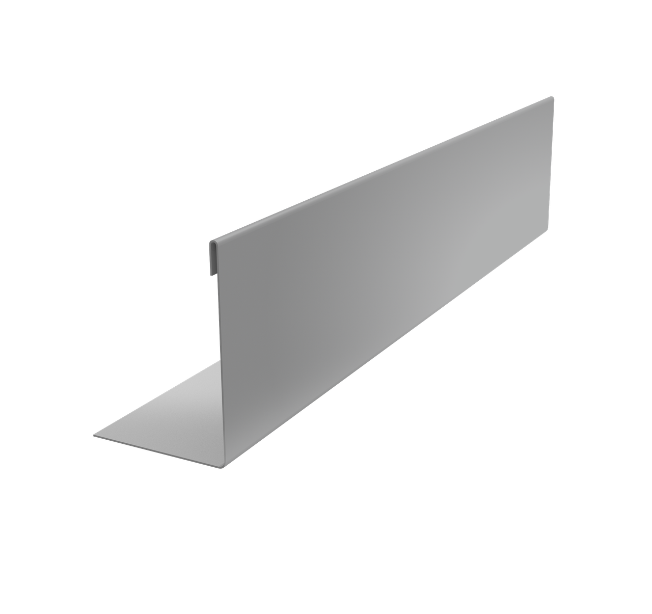 Нащельник 150 Texas 25х35 0,5 Satin RAL 9006 бело-алюминиевый (L1,8)