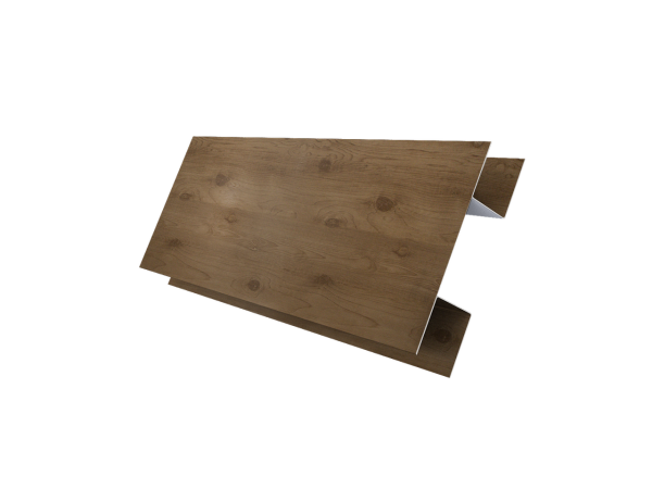 Планка H-образная Экобрус 0,45 Print Premium с пленкой Pine Wood Fresh (3м)