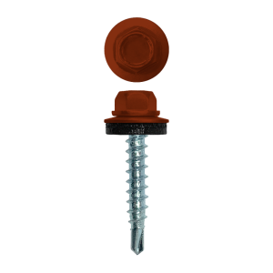 Саморез кровельный 4,8х29 (250шт) сверло №1 RAL 3009