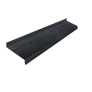 Отлив простой 100 0,45 Print Premium Grey Wood TwinColor (2м)