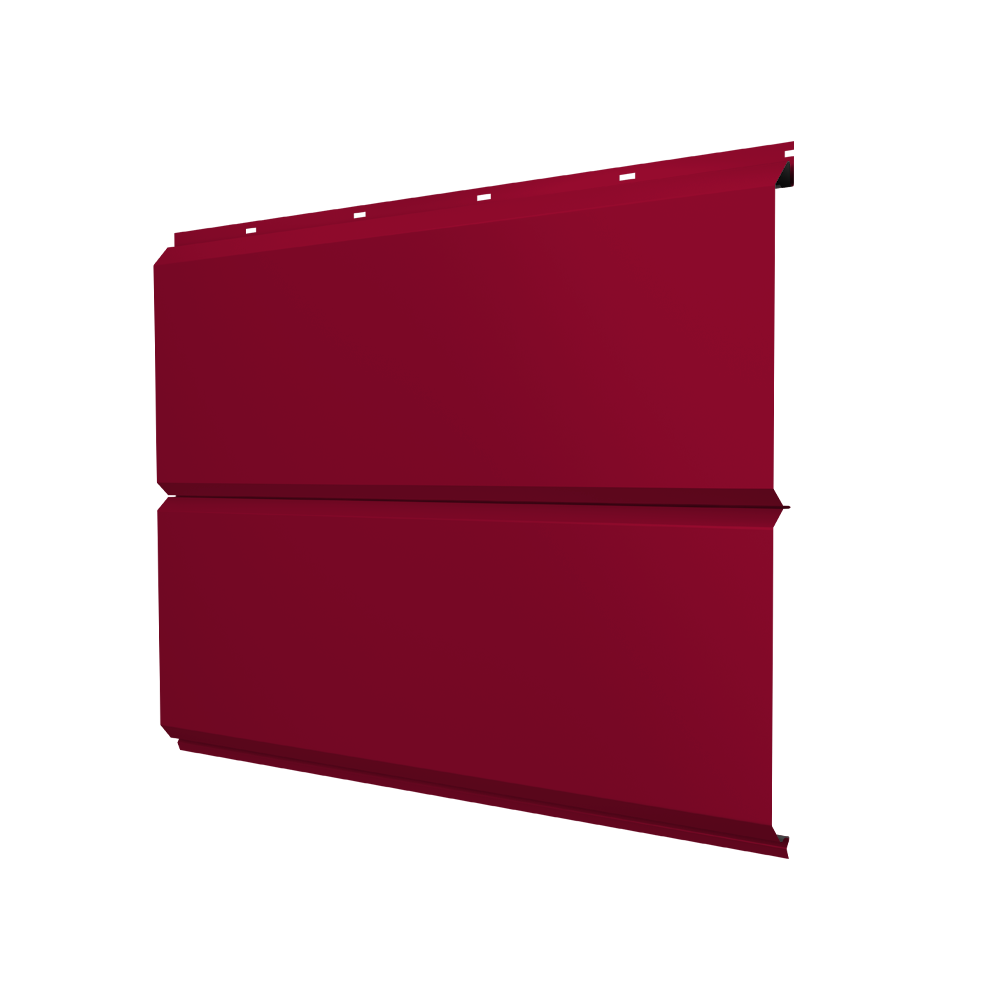 ЭкоБрус new 0,45 PE с пленкой RAL 3003 рубиново-красный