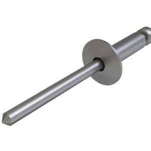 Заклёпка вытяжная Daxmer 4,8х10 (500шт) нерж/нерж