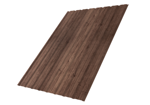 Профнастил С10B 0,45 Print Premium Almond Wood Fresh