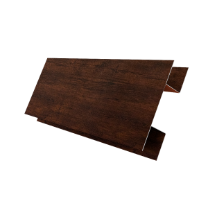 Планка H-образная Экобрус 0,45 Print Premium с пленкой Cherry Wood Dark FTC (2м)