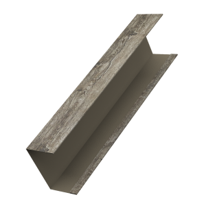 Крышка жалюзи Milan, Tokyo (для калиток, ворот) 0,45 Print Elite Nordic Wood TwinColor (2,5м)