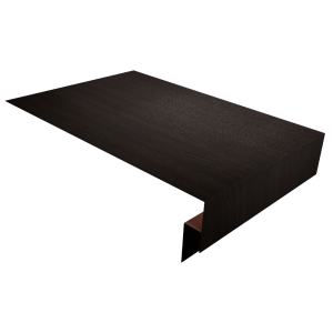 Планка околооконная сложная 250х50х12 (j-фаска) 0,45 Print Elite Coffee Wood TwinColor (3м)