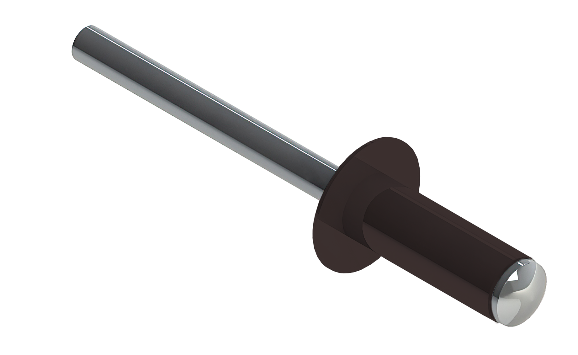 Заклёпка вытяжная Daxmer 3,2х8 RAL 8017 (20х1000шт) ал/ст