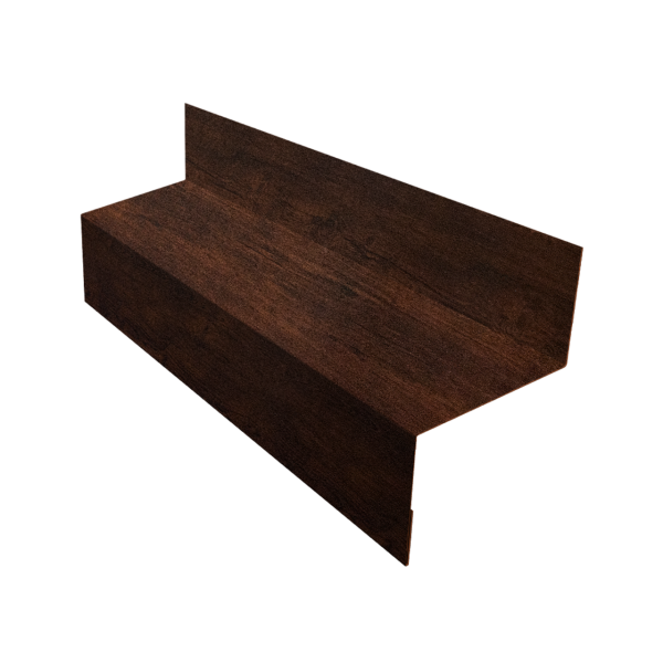 Отлив межэтажный 45 0,4 Print Premium Cherry Wood Dark FTC (2м)