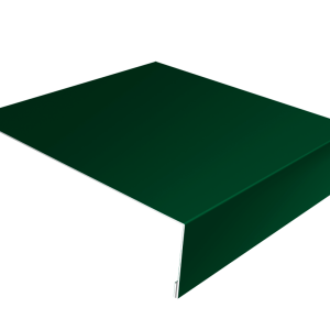 Планка лобовая/околооконная простая 190х50 0,5 Satin Matt RAL 6005 зеленый мох (2м)