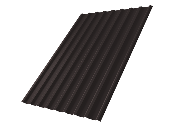 Профнастил С20R 0,5 Drap RAL 9005 черный