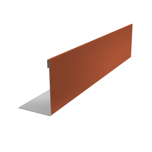 Нащельник 150 Texas 25х35 0,5 Satin Matt RAL 8004 терракота (L1,5)