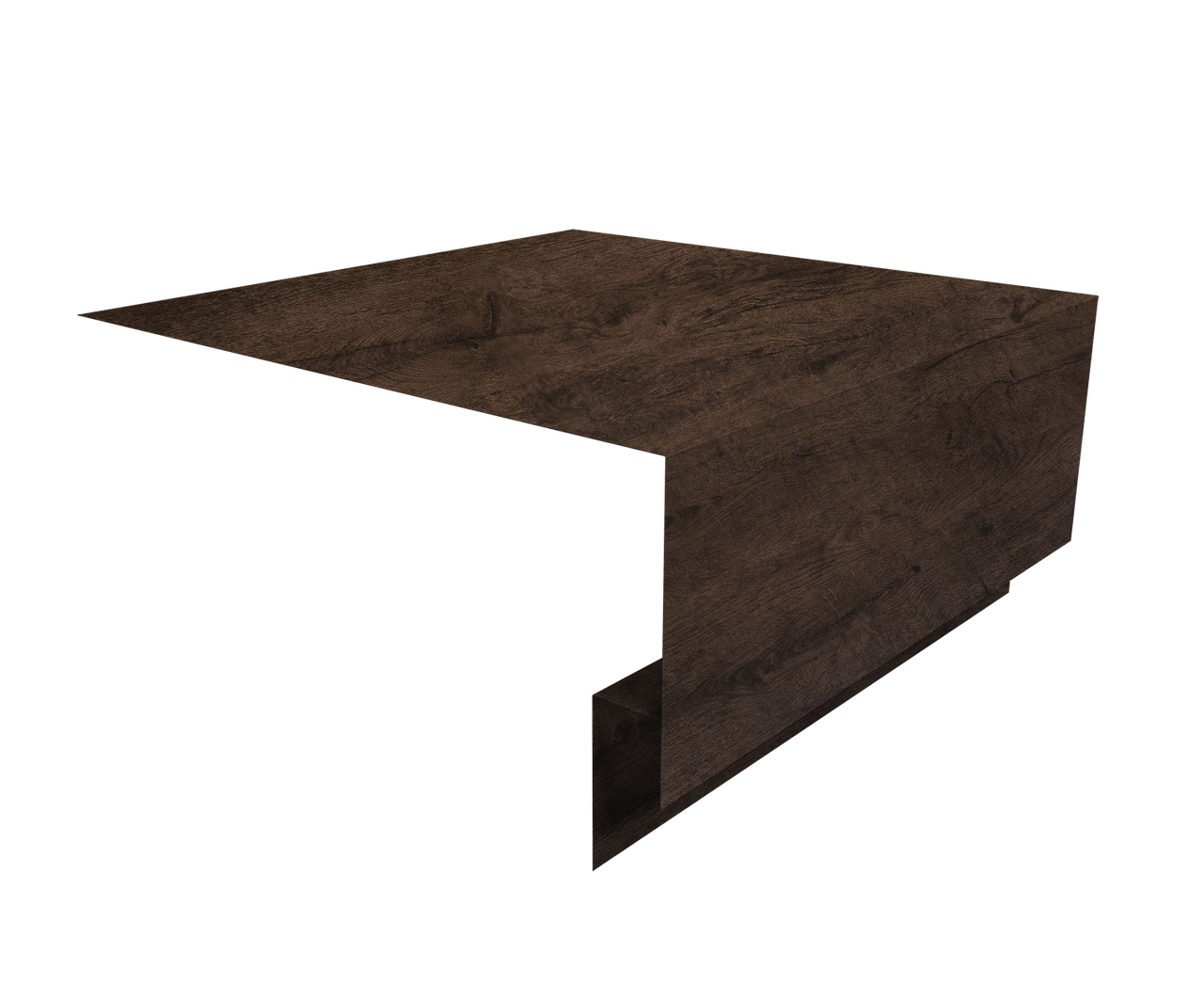 Планка околооконная сложная Блок-Хаус new Grand Line 250х75х27 0,45 Print-Double Elite Antique Wood (2м)