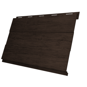 Софит Вертикаль 0,2 prof Grand line 0,45 Print Premium с пленкой Antique Wood TwinColor