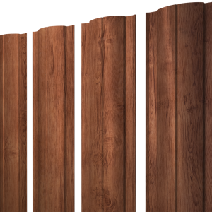 Штакетник Круглый с прямым резом 0,45 Print Premium Rowan Wood Intense FTC