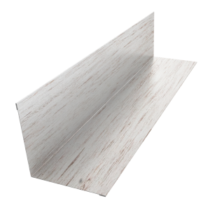 Угол внутренний 110х110 0,45 Print Elite Snow Wood TwinColor (3м)