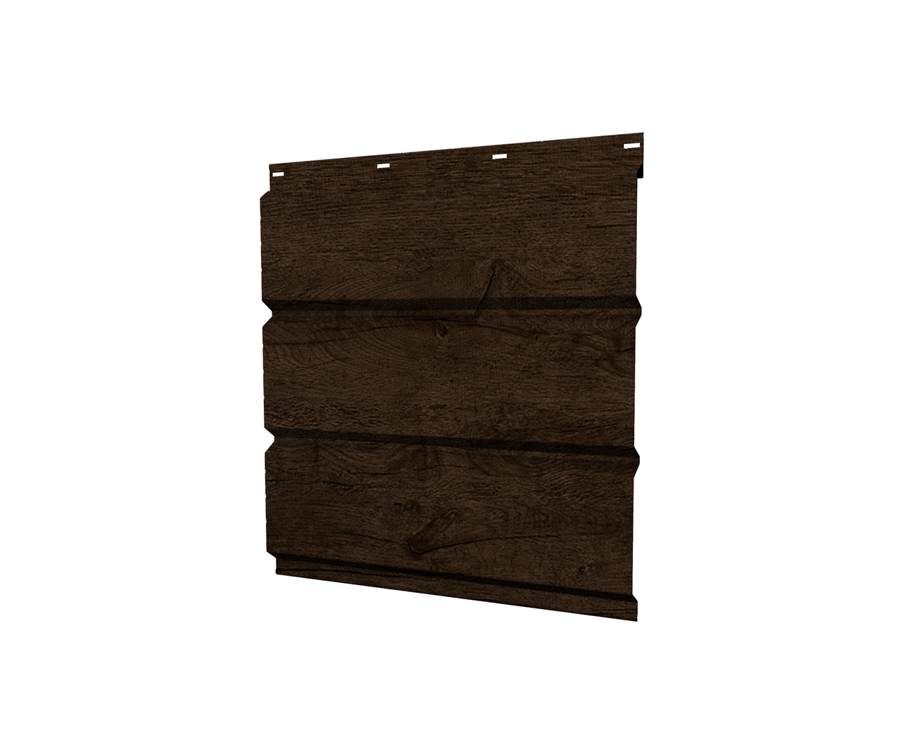 Софит металлический полная перфорация 0,45 Print-Double Premium с пленкой Antique Wood