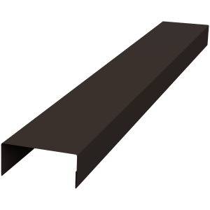 Крышка 30х15 жалюзи Texas 0,5 Atlas X RR 32 темно-коричневый (3м)