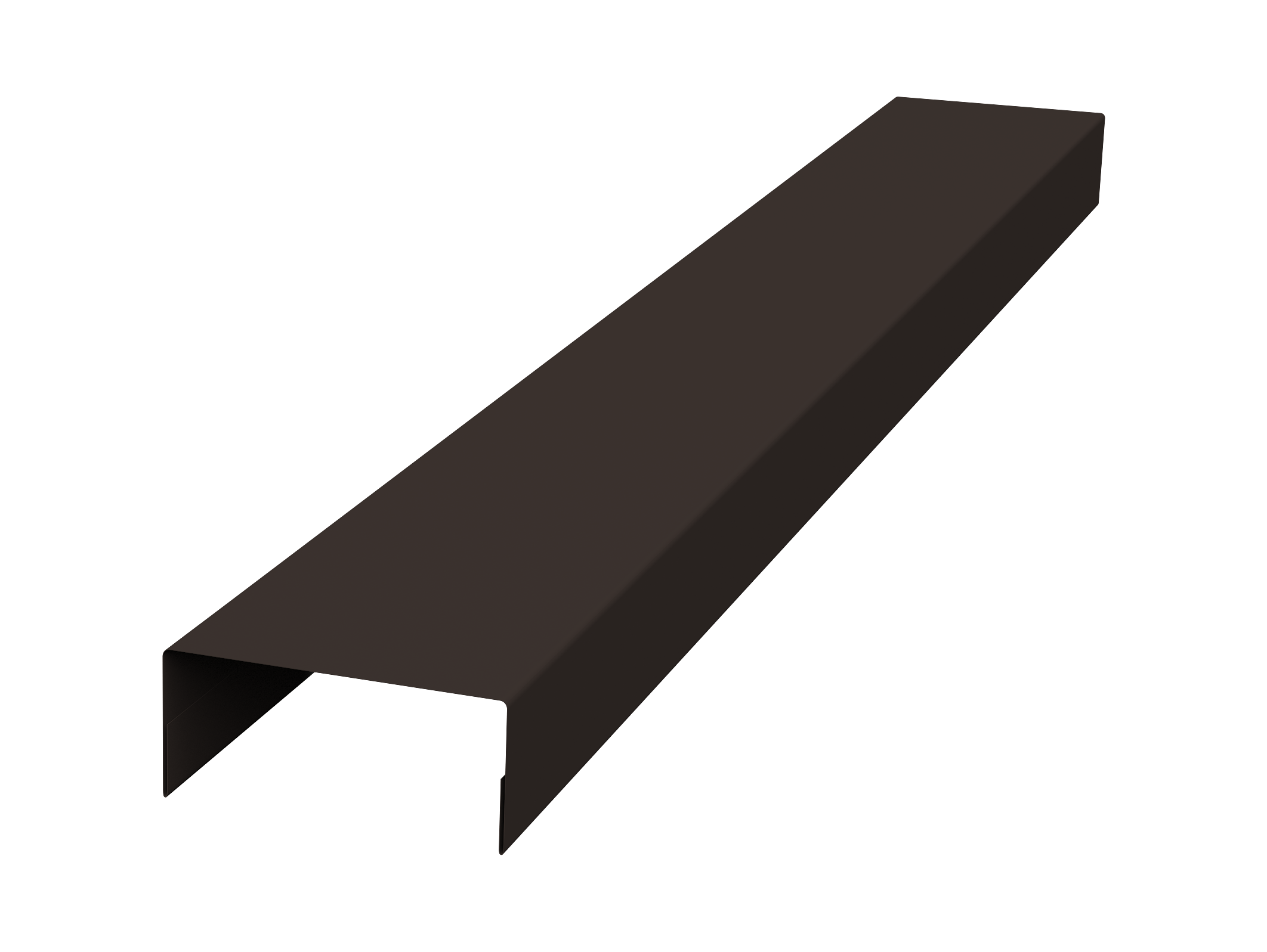 Крышка 30х15 жалюзи Texas 0,5 Atlas X RR 32 темно-коричневый (3м)