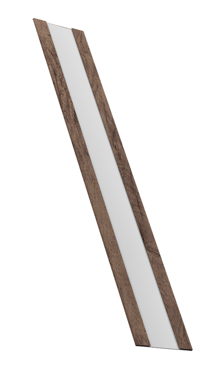 Крепежная планка жалюзи Milan, Milan Slim, Tokyo 0,45 Print Premium Almond Wood Fresh (2,5м)