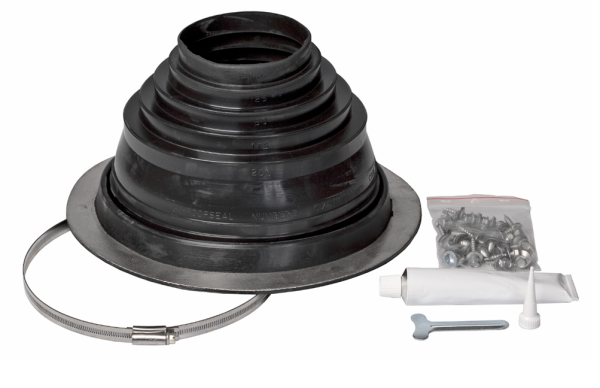 Уплотнитель резиновый Vilpe Roofseal 2 комплект (75-150) для металлических кровель