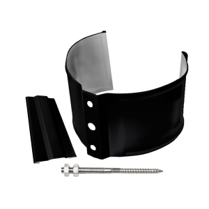 Хомут трубы металлический на кирпич