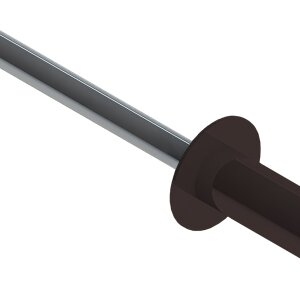 Заклёпка вытяжная Daxmer 4,0х10 RAL 8017 (750шт) нерж/нерж
