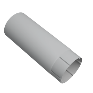 Труба круглая Vortex Project 146мм 2 м RAL 7004 сигнальный серый