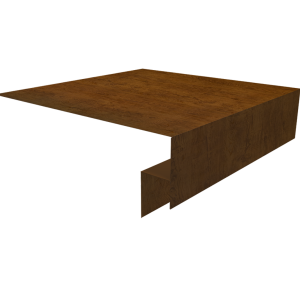 Планка околооконная сложная 200х50х12 (j-фаска) 0,45 Print Elite Golden Wood TwinColor (2м)
