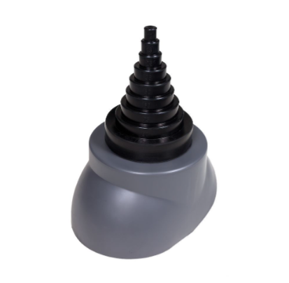 Ворот антенный (12-90мм) серый