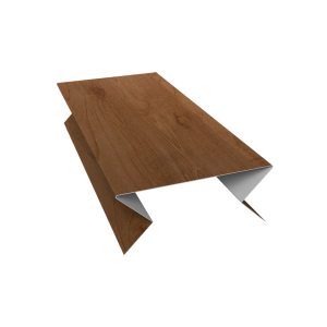 Планка угла внешнего составная нижняя 0,45 Print Premium Pine Wood Fresh (2м)
