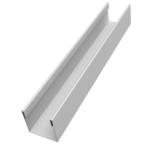 Стойка жалюзи Milan Slim 0,45 Drap RAL 9003 сигнальный белый (3м)