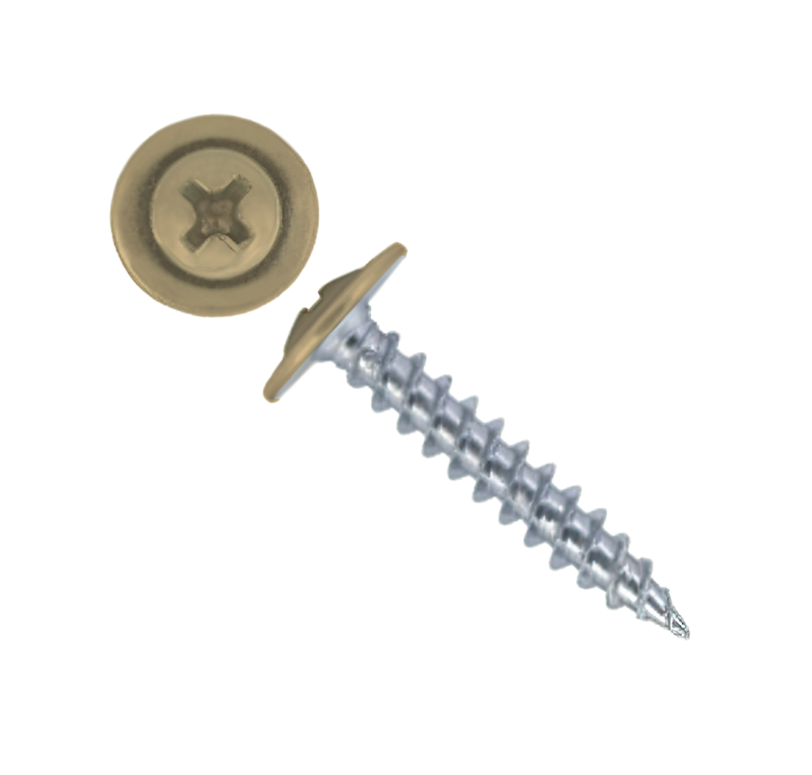 Саморез ПШ 4,2х25 (500шт) шлиц PH2 RAL 1014