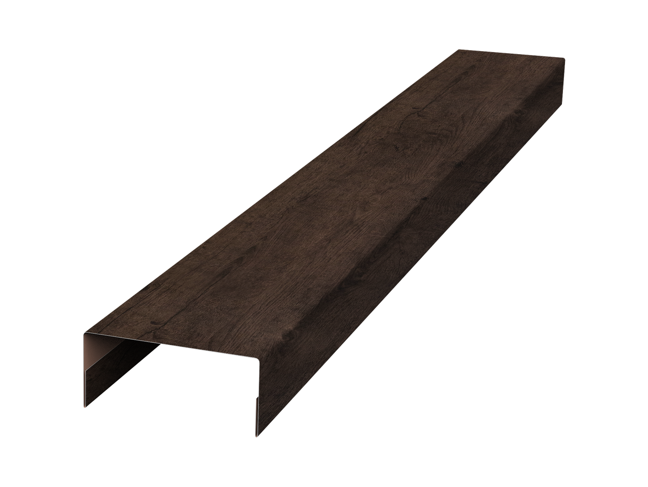 Крышка 30х20 жалюзи Texas 0,45 Print Elite Antique Wood TwinColor (2,5м)