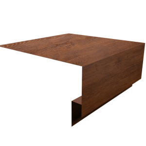 Планка околооконная сложная Блок-Хаус new Grand Line 200х75х27 0,45 Print Premium Golden Wood Fresh TwinColor (2м)