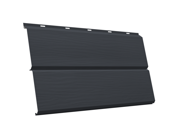 ЭкоБрус new 3D 0,45 Drap с пленкой RAL 7024 мокрый асфальт