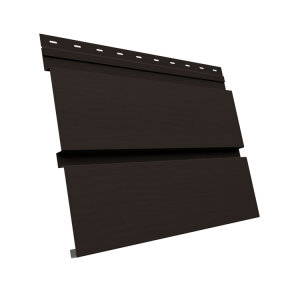 Квадро брус 3D 0,5 Satin Matt TX с пленкой RR 32 темно-коричневый