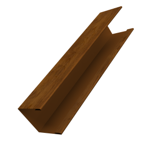 Крышка жалюзи Milan Slim 0,45 Print Elite Golden Wood TwinColor (2м)