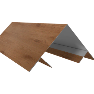 Планка угла внешнего составная верхняя 0,45 Print Premium Pine Wood Fresh (3м)