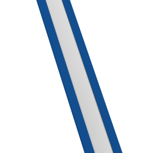 Крепежная планка жалюзи Milan, Milan Slim, Tokyo 0,45 PE RAL 5005 сигнальный синий (2,5м)