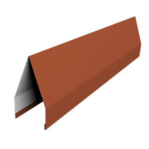 Ламель забора жалюзи Tokyo new 0,5 Satin Matt RAL 8004 терракота