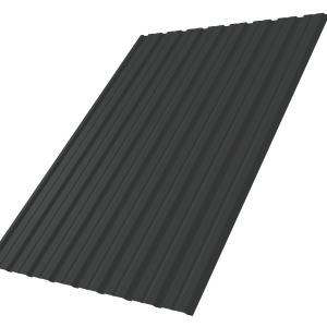 Профнастил С10B 0,5 Satin Matt TX RAL 7016 антрацитово-серый