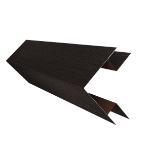 Угол внешний сложный 75х75 0,45 Print Elite Coffee Wood TwinColor (3м)