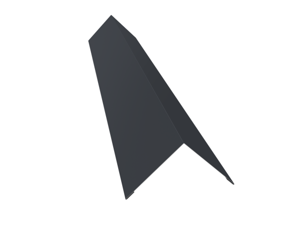 Угол внешний 110x110 0,5 Atlas X с пленкой RAL 7024 мокрый асфальт (2м)