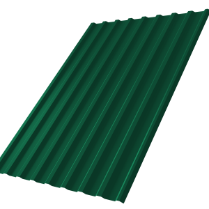 Профнастил С20R 0,4 PE-Double RAL 6005 зеленый мох