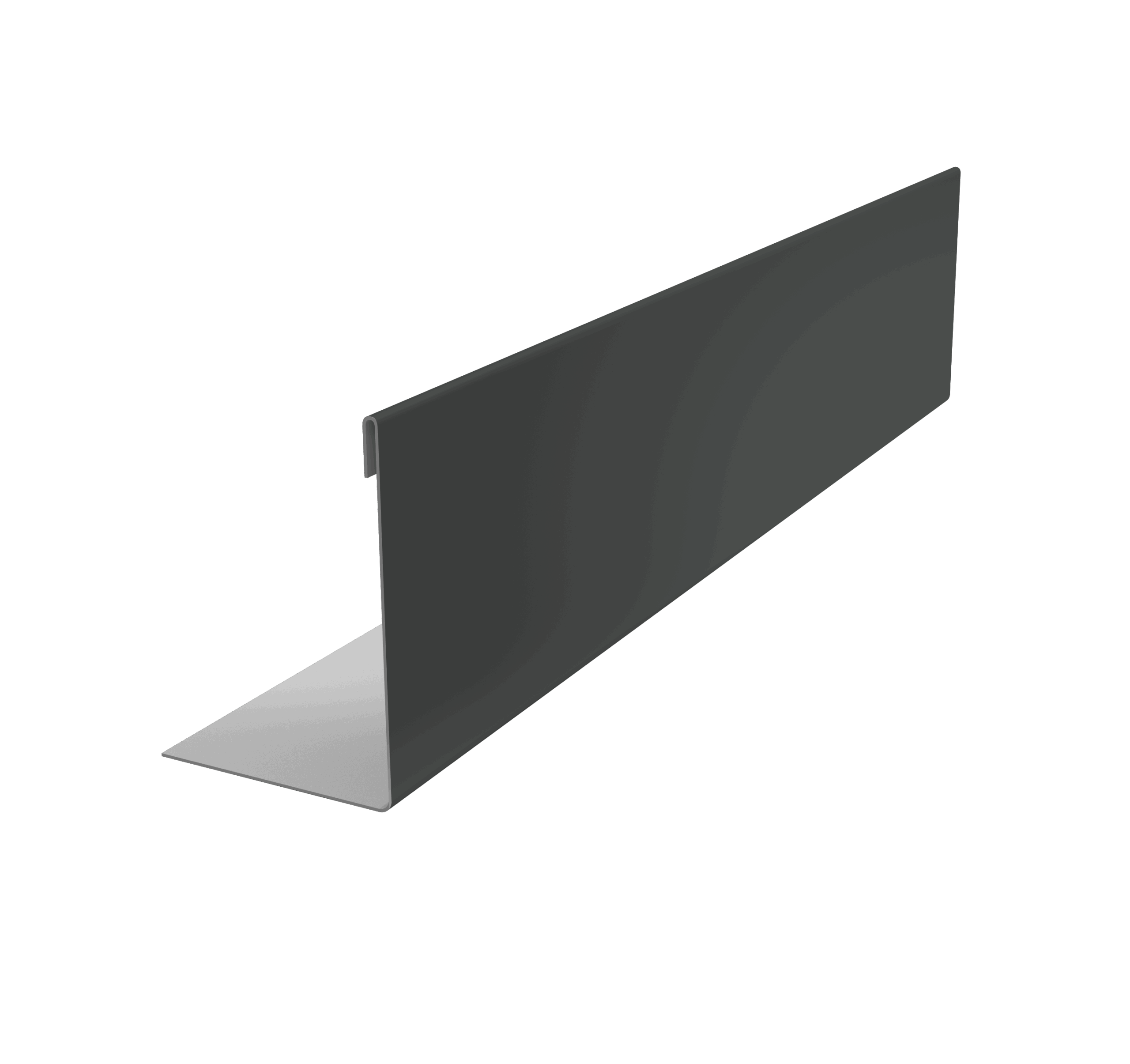 Нащельник 125 Texas 25х35 0,5 GreenCoat Pural BT, matt RR2H3 (RAL 7016 антрацитово-серый) (L1,5)