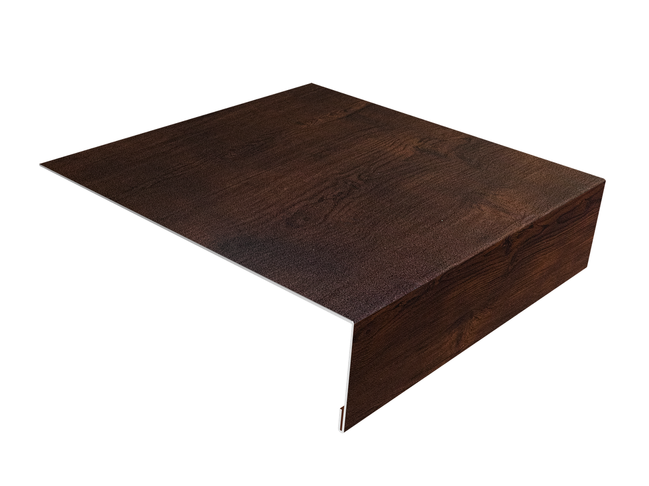 Планка лобовая/околооконная простая 190х50 0,45 Print Premium Cherry Wood Dark FTC (3м)