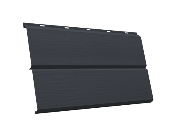 ЭкоБрус new 3D 0,5 Velur X с пленкой RAL 7024 мокрый асфальт