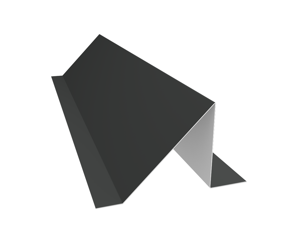 Планка снегозадержания 0,5 Drap RAL 7016 антрацитово-серый (2м)